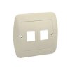 AKORD Pokrywa do gniazd teleinformatycznych beż PL-999/12 KONTAKT SIMON