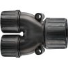 HellermannTyton 166-25802 HG21-Y16 Conduit Y Connector IP66 Entry 21mm Exit 16mm