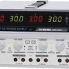 Zasilacz laboratoryjny regulowany GW Instek GPS-3303-S, 0 - 30 V/DC, 0 - 3 A, 195 W, Ilość wyjść 3 x