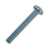 Toolcraft Torx Panhead Screws DIN 7985 4.8 Zinc M2.5 x 8mm Pack Of 20
