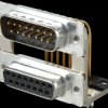 163A19539X D-SUB, dual port, plug-socket, 2x 15-pin