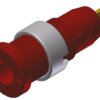 Gniazdo bananowe Żeński Wypustka typ Gniazdo bananowe Czerwony 10A Hirschmann Test & Measurement rozmiar 2mm