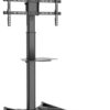 Carriage, for 1 monitor, 37 to 70 inch, up to 50 kg, VESA max. 600x400 mm, black, DA-90370