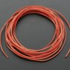 Adafruit Silicone Cover Stranded-Core Wire - 2m 30AWG Red