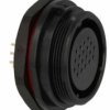 SPP2912-20GZ-P Gniazdo 20pin, zakręcane na obudowę, zakręcany, wodoodporny - gwint zewnętrzny (5A)