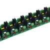 ELECTRONICS-SALON Eight Channel 6A SSR Module Board, in 4~32VDC, out 100~240VAC, Solid State Relay.