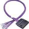 Kaseta do wtyczki, Cat6, RJ45, 6 porty, UTP, 20m