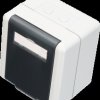 1800-02-IP44-1 Surface-mounted box IP44 empty housing, 2 port