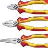 Zestaw szczypiec Zestaw szczypiec Wiha Tools długość całkowita: 160 mm, 180 mm, 200 mm Stal Nie