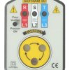 Wskaźnik kolejności faz SEFRAM80 Zacisk krokodylkowy CAT III 600 V CAT III 600V Kontakt 60Hz 600V ac SEFRAM80 Sefram