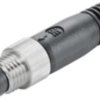 Terminating resistor, plug, 4 pole for circular connector, 1955340000