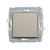 MINI Mechanizm łącznika schodowego piktogram taupe 60MWP-3 KARLIK