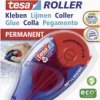 tesa Klej w rolce ROLLER Permanent ecoLogo® 8.4 mm 14 m Trwały Możliwość ponownego napełniania: Tak 59151-00002-06 1 szt