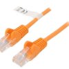 Patch cord U/UTP 5e linka CCA PVC pomarańczowy 20m 27AWG 95230