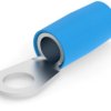 Insulated ring cable lug, 42.4-60.6 mm², AWG 1, 13.08 mm, M12, blue, 324058