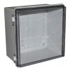 CamdenBoss CHDX8-231C X8 Series Hinged Poly Transparent Lid 300x300x180 IP66/67