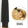 12624 WLAN Antenna SMA plug 90° 2 dBi omnidirectional