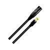 Cordial 15549 Network cable CAT 5e S/UTP Black PUR 3m