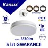 Plafoniera LED BENO 24-30W CCT-O W 2650lm-3530lm 3000-4000K ciepła/neutralna IP65 okrągła Ø26 IIkl. 5 lat gwar. biały 38786