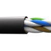 Kabel teleinformatyczny zewnętrzny tcU/UTP kat.5e Cu PE-żel (305m)