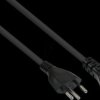 SK6005-S018 Power cord Switzerland Power plug type J, socket C5, black, 1.8m