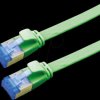 21992142 Patch cable Cat. 6a, FTP, extra-flat, green, 2 m