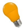Żarówka LED E27 230V 4,9W GLS pomarańczowa
