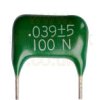 39nF 100V mylar capacitor