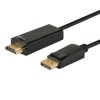 Kabel SAVIO CL-56 (HDMI M - DisplayPort M 1,5m kolor czarny)