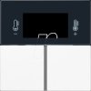 LS 4093 TSA WW Button set, 3-way for room controller F40 - alpine white