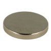 Magnes stały; cylindryczny; N38; 14mm; 2mm; neodymowy; niklowany