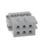 Złącze IDC 6-pinowe 2-rzędowe raster: 2.54mm Gniazdo Montaż powierzchniowy Amphenol Communications Solutions