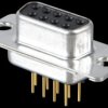 164B10069X D-SUB socket, 9-pin, industrial design