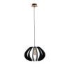 Lampa Wisząca Nowoczesna Drewno 1Xe27 Gemma Gold