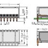 WAGO 2091-1426/200-000 Obudowa męska na PCB 100 szt.