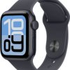 Apple Watch SE 3 GPS + Cellular 40 mm Obudowa aluminiowa Opaska sportowa czarny S/M