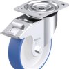 Blickle 936251 L-POTHS 160K-FI Rolka obrotowa z blachy stalowej Średnica koła: 160 mm Maksymalne obciążenie: 400 kg 1 sz