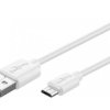 Kabel USB-Micro USB 0,5m Goobay biały