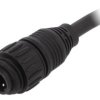 CA0161A01301512 Złącze okrągłe wtyk 4PIN męski przewody ECOMATE (C016)