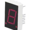 Wyświetlacz diodowy LED 7-segmentowy ze wspólną anodą 14 mcd RH DP, Czerwony 20.3mm Broadcom 637 nm