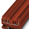 Through terminal block, spring-cage/plug-in connection, 0.08-4.0 mm², 1 pole, 24 A, 6 kV, red, 3061237