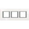 AXOLUTE Ramka 3 potrójna prostokątna pozioma 3X2 moduły AXOLUTE biały HA4802M3HHD LEGRAND