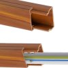 Listwa Kanał Kablowy MKE 11x15 2m Drewno Ciemne 2m