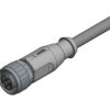 Kabel ze złączem Złącze M12 długość 3m Rodzaj A Żeńskie