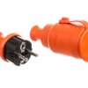 Zestaw Przełączeniowy (Gniazdo Gn-H2+Wtyczka Wt-40H) Ip44 Pomarańczowy Zp-H2