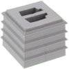Wiska 10108273 Wkład uszczelniający CDKG/2xASI V0 LG, (D x S x W) 17.5 x 17.5 x 17.7 mm, tworzywo sztuczne, 10 szt.