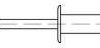 Nit ślepy TOOLCRAFT TO-5381145 6 mm 200 szt.