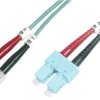 Digitus DK-2512-01/3 światłowodowe do światłowodów kabel 1.00 m niebieski [1x złącze męskie ST - 1x złącze męskie SC] 50