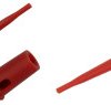 Chwytak pomiarowy R8-105A-R;czerw.; 43.5mm;pazurkowy;1mm;3A;60V;SCI;