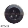 PX0429 male 250V 3A power panel connector - Bulgin